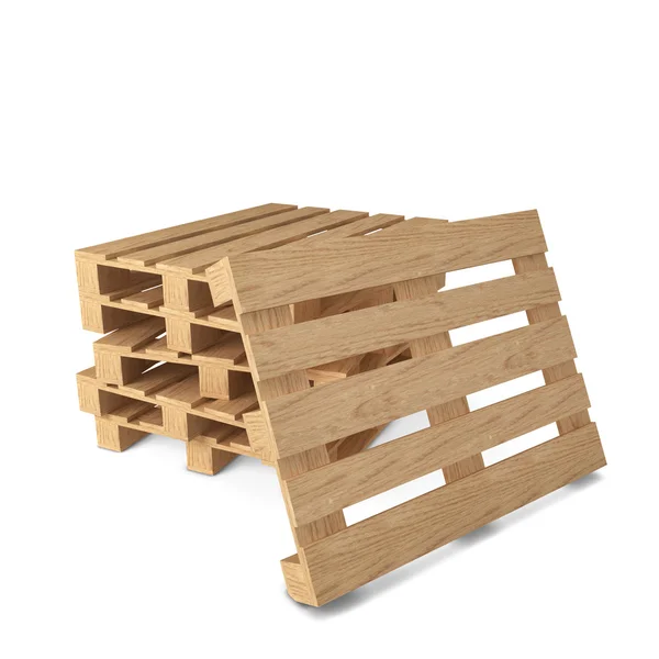 Wooden pallets — Stock Photo, Image