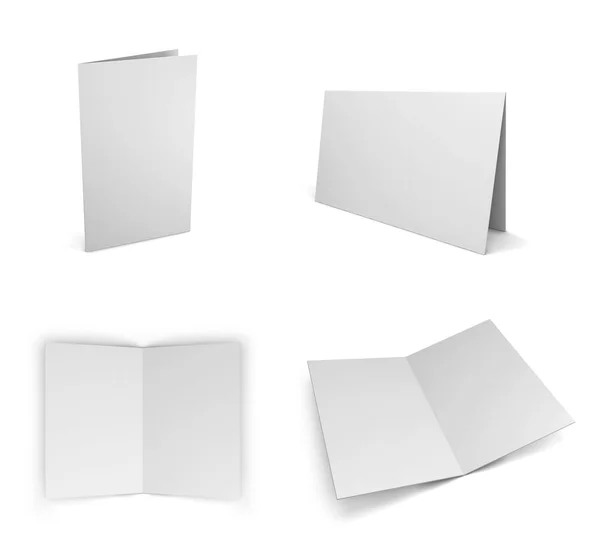 Blank greeting card — Stock Photo, Image