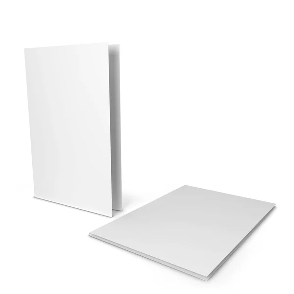 空白の紙フォルダー — ストック写真