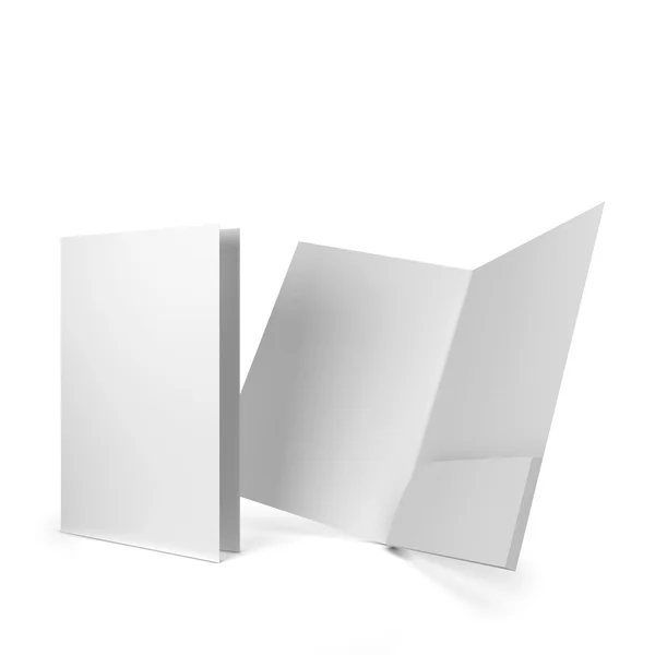 Blank paper folder — Stock Photo, Image