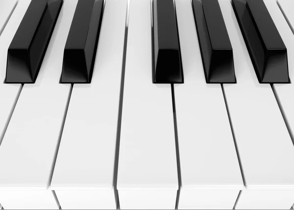 Piano toetsen — Stockfoto