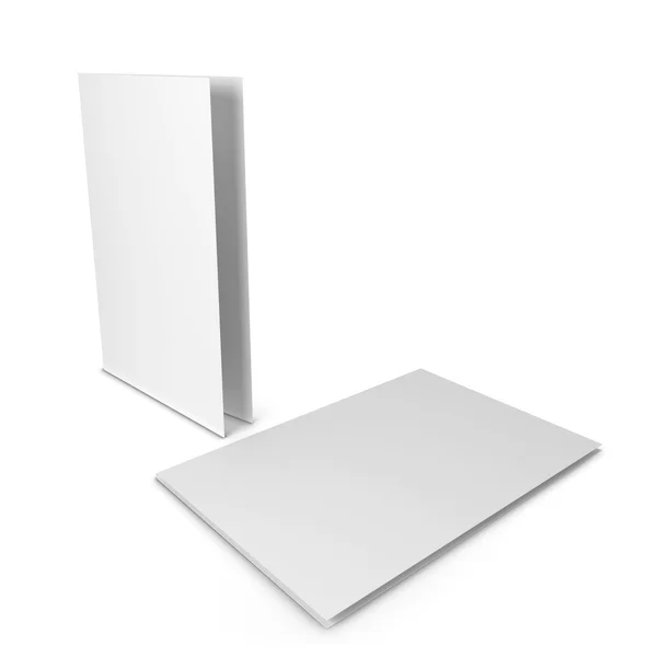 Blank paper folder — Stock Photo, Image