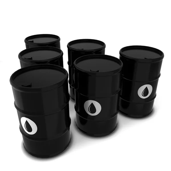 Barrel Öl — Stockfoto