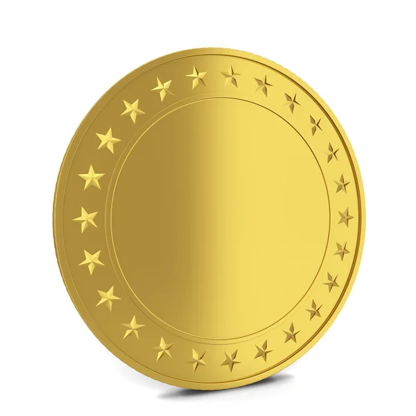 Golden coin — Stock Photo, Image