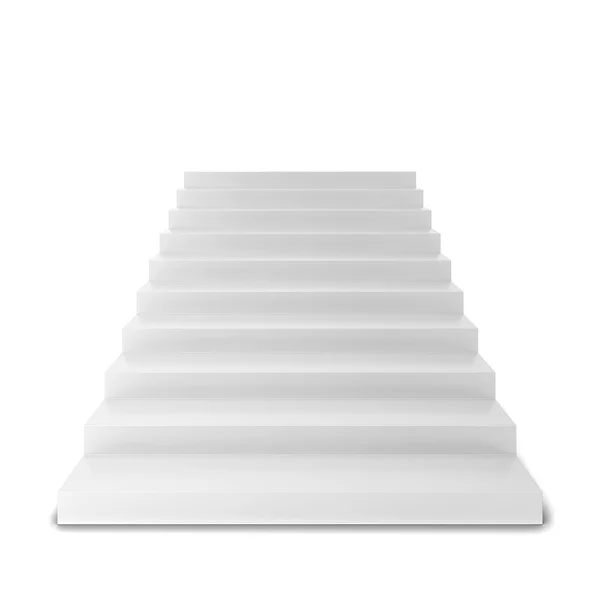 Escaliers blancs — Photo