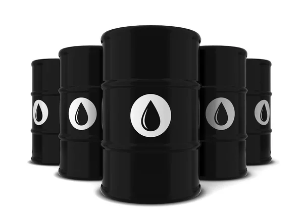 Barrel of oil — Stock Photo, Image