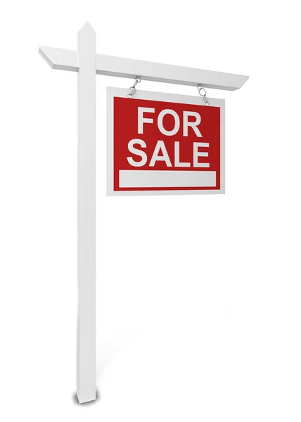 Haus zum Verkauf Zeichen — Stockfoto