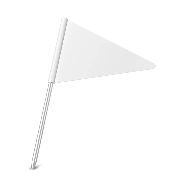 Pin flag. 3d illustration - Stock-foto