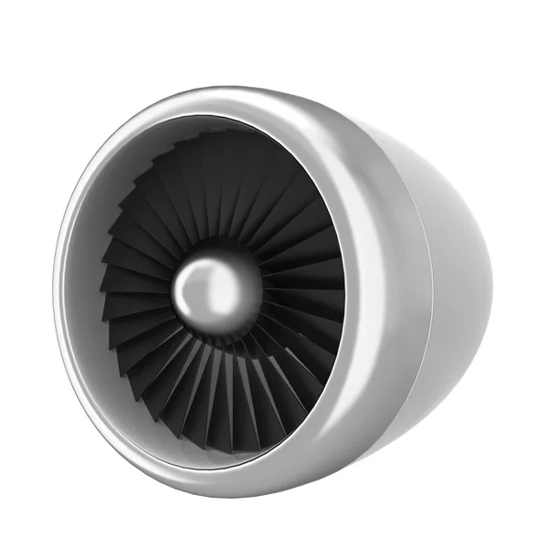 Turbina Jet. ilustración 3d — Foto de Stock