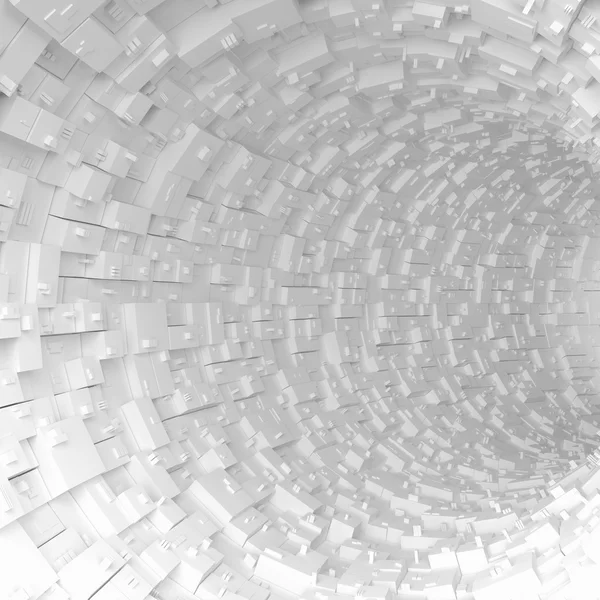 Abstract tunnel. 3d illustration — Stock Photo, Image