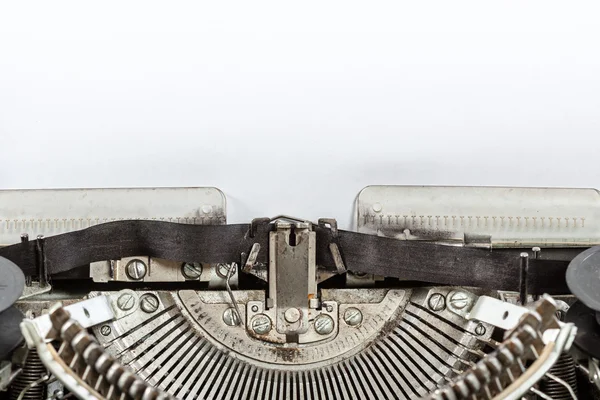 Vecchia macchina da scrivere antica vintage — Foto Stock