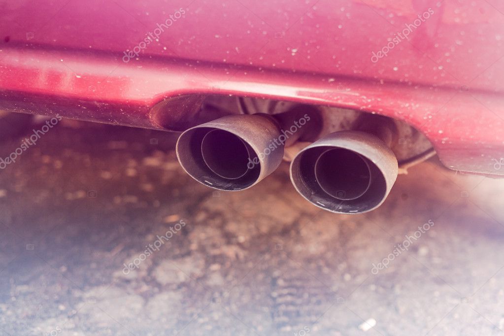 Car exhaust pipe Stock Photo by ©Alex_Ishchenko 104307956