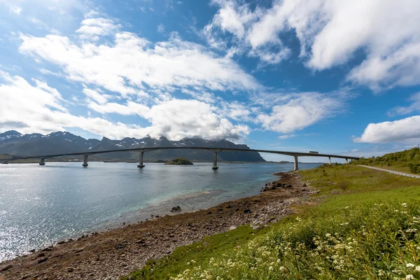 Lofoten táj. — Stock Fotó