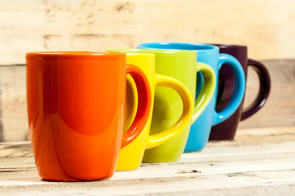 Colorful cups. — Stock Photo, Image