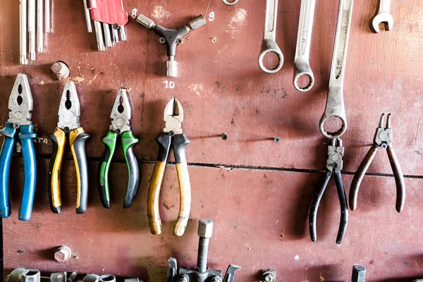 Tools op workshop. — Stockfoto