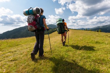 Gelukkig wandelaars.