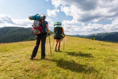 Gelukkig wandelaars.