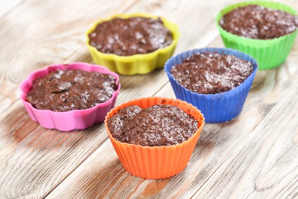 Chocolate cakes — Stock Photo, Image