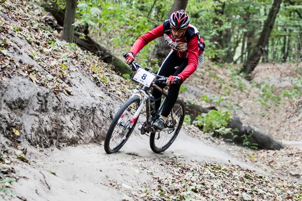 Competições de ciclismo amador — Fotografia de Stock