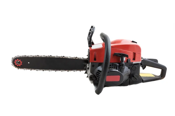 Chainsaw on white. — Stock Photo, Image