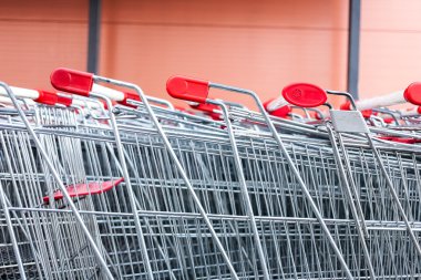 Alışveriş sepetlerini satır