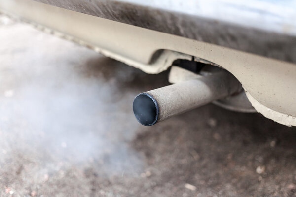 car exhaust pipe