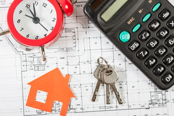 Gayrimenkul konsept arka plan.