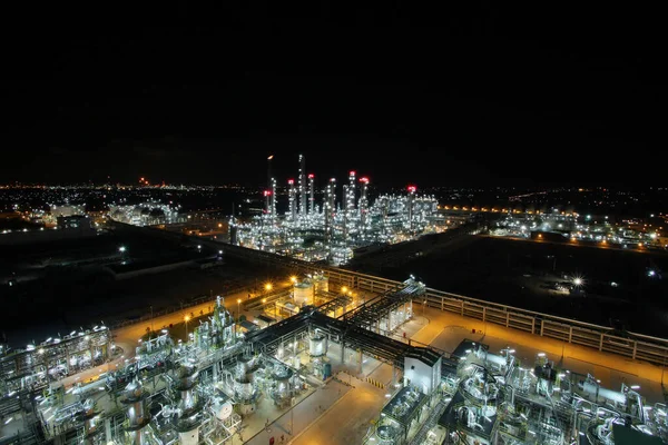 petrochemical plant, petroleum industry, factory