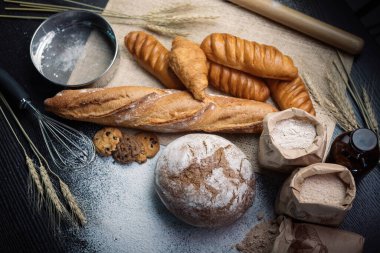 Ekmek stüdyosunun pek çok çeşidi