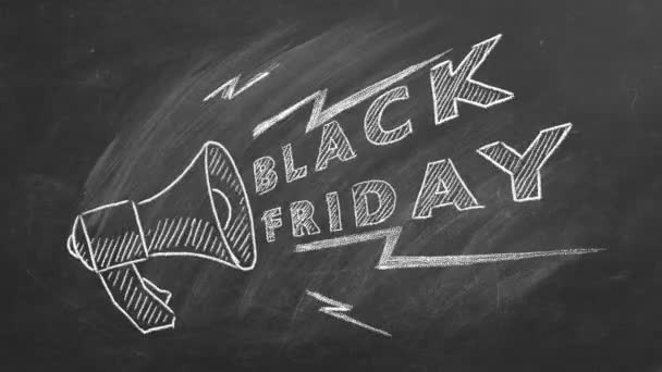 Black Friday sale — Stock Video