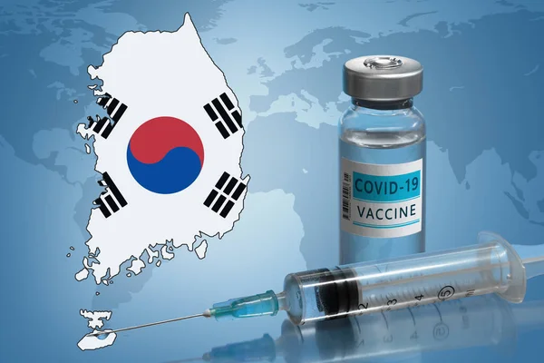 Vaccination in South Korea — Stock Photo, Image