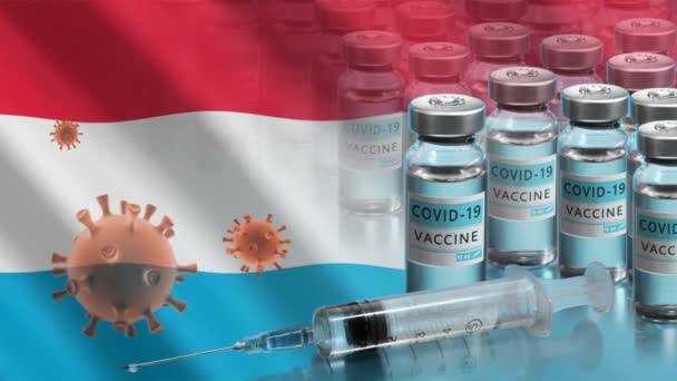 Campagne de vaccination au Luxembourg. La lutte contre le coronavirus dans le monde — Video