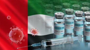 Birleşik Arap Emirlikleri 'nde aşı kampanyası.