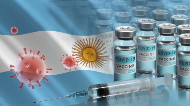 Campagne de vaccination en Argentine. La lutte contre le coronavirus dans le monde — Video