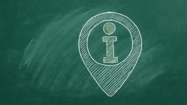 Sera üzerindeki canlandırılmış bilgi simgesi