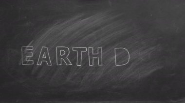 22 Nisan. Dünya günü. Canlandırılmış harfler