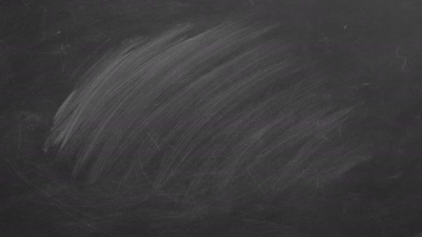 ようこそレタリング。黒板のイラスト. — ストック動画
