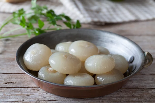 Cipolle Borettane Cebolas tradicionais italianas — Fotografia de Stock