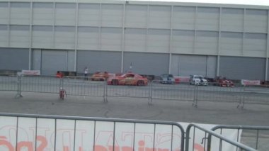 Sürüklenen performans Roma Supercar 2014