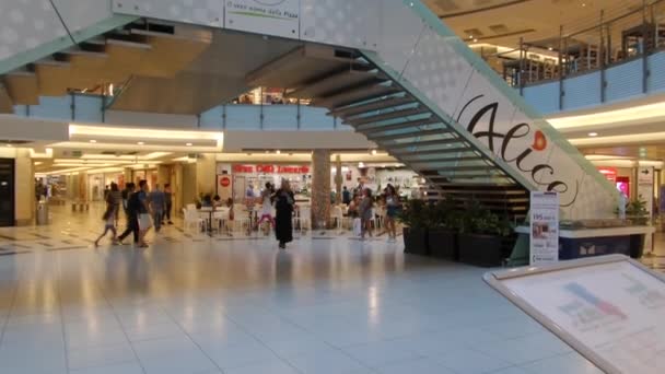 Centro Comercial Parco Leonardo — Vídeo de Stock