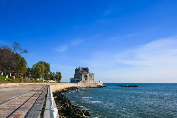 Zwarte Zee Constanta Roemenië Stockafbeelding