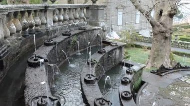 Lambalar ayrıntı Villa Lante Bagnaia İtalya Çeşmesi