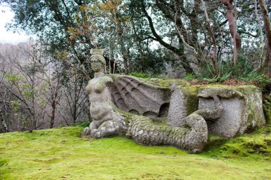 Statue Of Fury, Park canavarları Bomarzo, İtalya