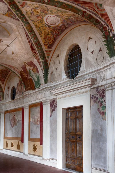 Fresco's op Villa Lante — Stockfoto