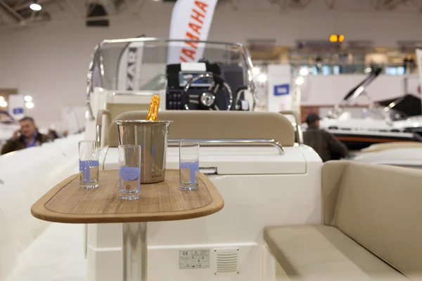 Barco inflável moderno - Show de barco Roma — Fotografia de Stock