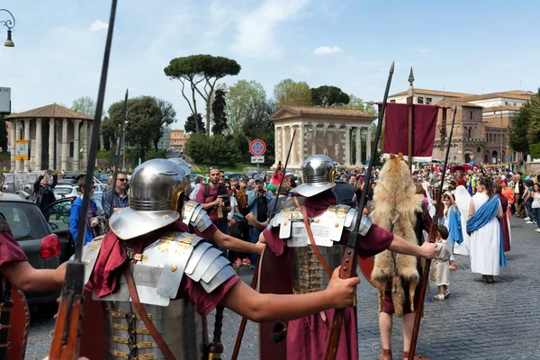 Festa della Nascita di Roma 2015 — Foto Stock