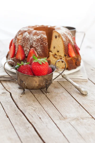 Bolo bundt — Fotografia de Stock