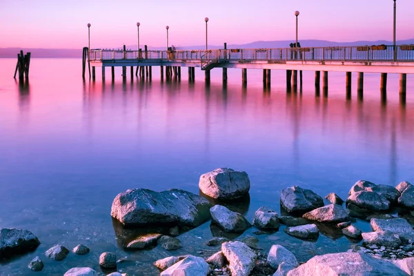 Surreal Pink Sunset — Stock Photo, Image