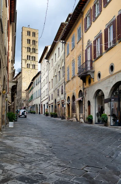 Corso Italia Arezzo Toscana — Fotografia de Stock