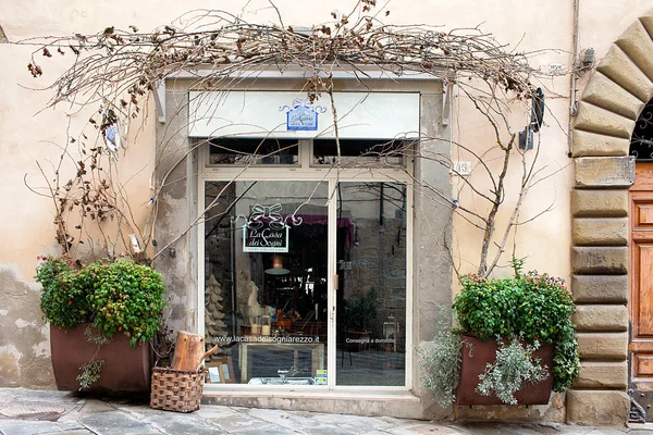 La Casa Dei Sogni winkel Arezzo Italië — Stockfoto